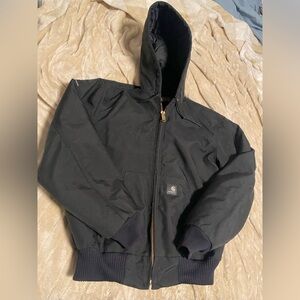 Carhartt Men’s Small Black Yukon Extreme J133 Hooded Jacket Coat Workwear Winter